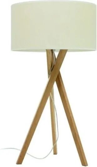 Novolux WOOD 621B-G05X1A-50 Asztali lámpa 1x60W/E27 IP20