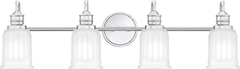 Quoizel QZ-SWELL4-PC-BATH-LED Fürdőszobai fali lámpatest SWELL 4xG9/3W/230V IP44 króm