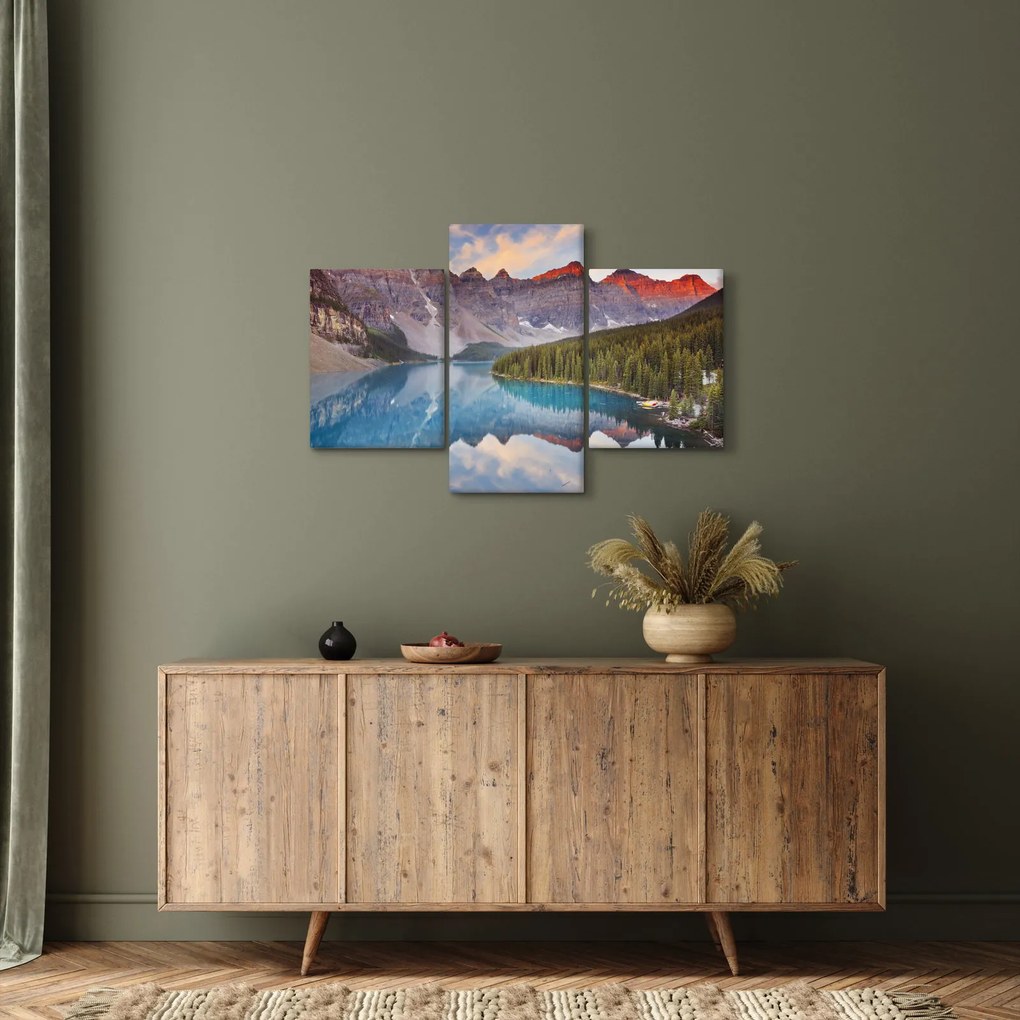 Kép - kanadai hegyi táj (90x60 cm)