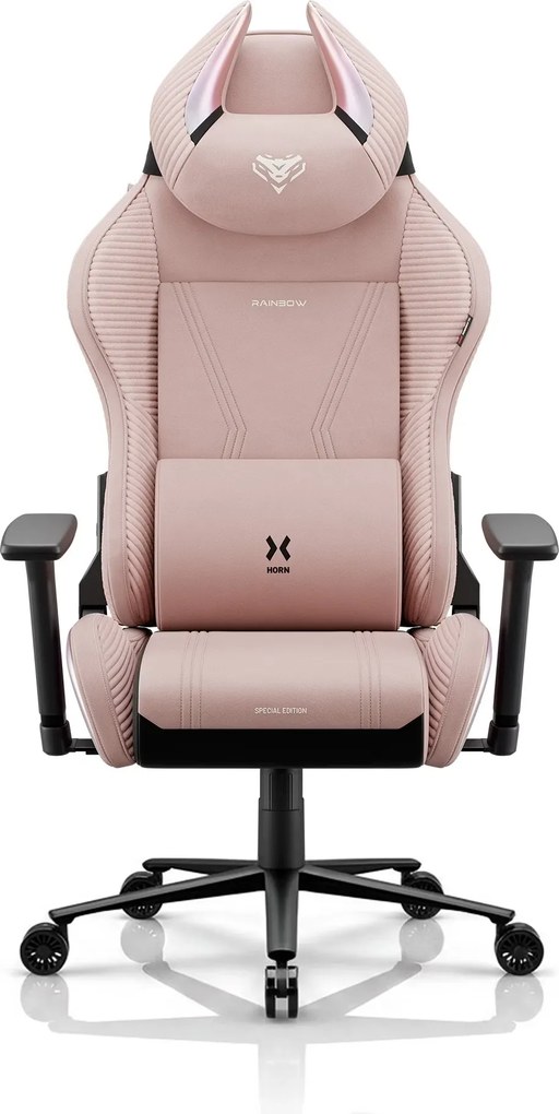 Gamer szék szövet rózsaszín Normal Size: Diablo X-Horn 2.0 Rainbow Pink