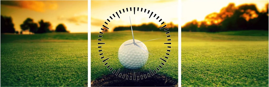 Kép - Golf (órával) (90x30 cm)
