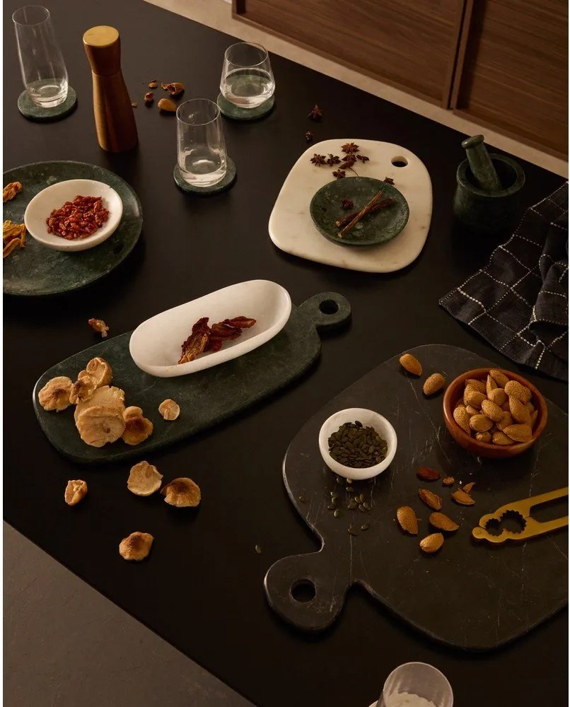 Márvány szervírozó vágódeszka 20 x 3 cm Obar – Kave Home