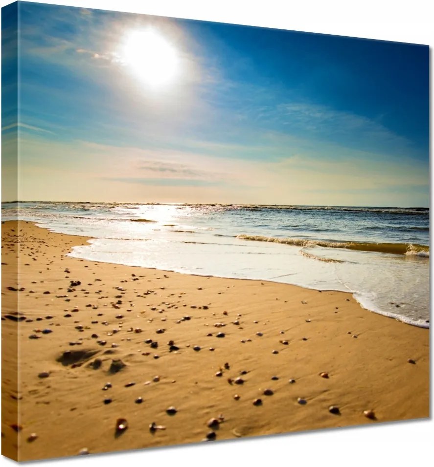 Vászonkép 50x50 Gyönyörű kilátás Tengerpart