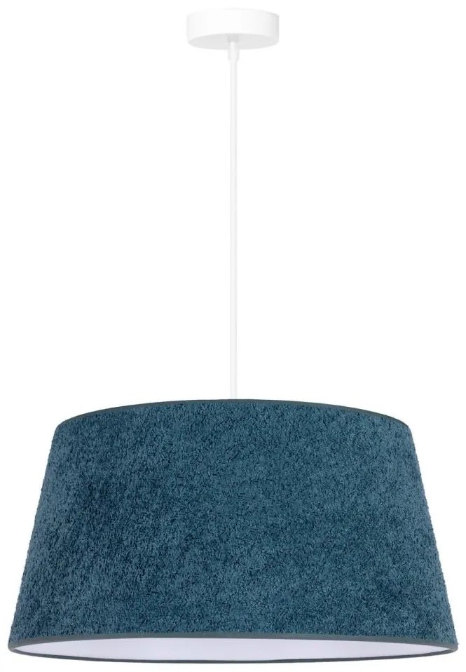 Duolla - Csillár zsinóron BOUCLE 1xE27/15W/230V á. 50 cm türkiz