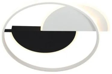 LED Dimmelhető lámpa LED/70W/230V 3000-6500K fehér/fekete + távirányítás