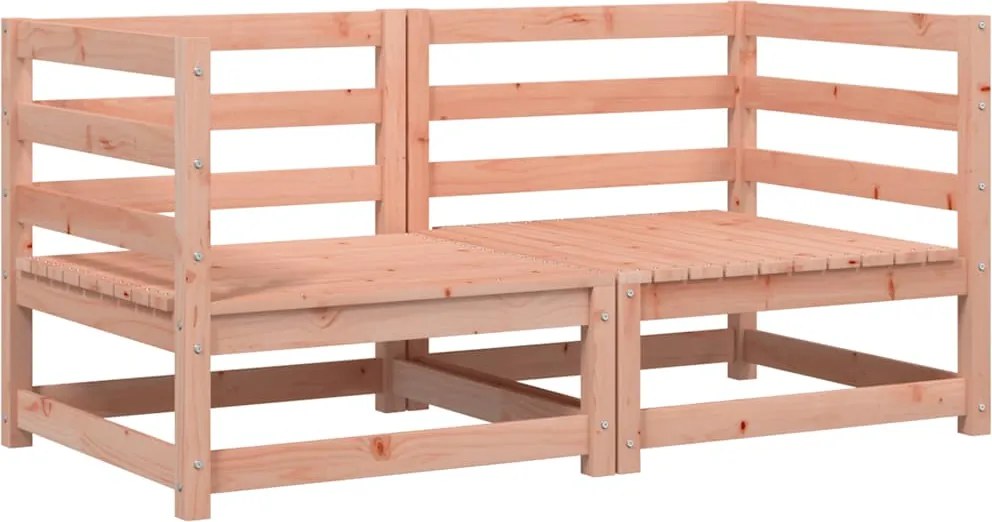 vidaXL 2 db tömör duglászfenyő kerti sarokkanapé 70 x 70 x 67 cm