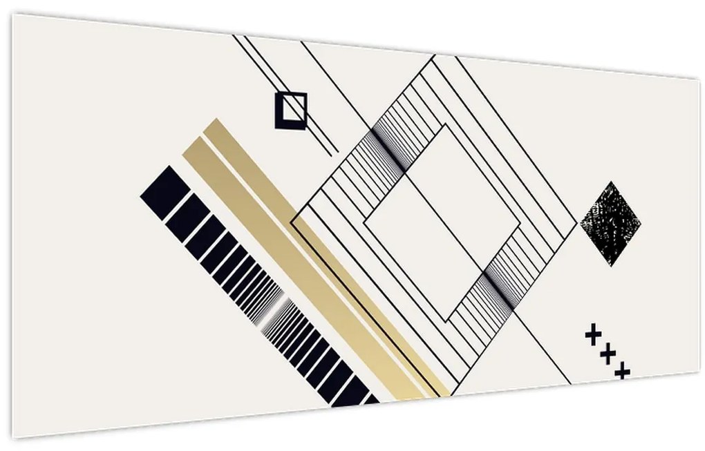 Kép - Geometriai formák N⁰6 (120x50 cm)