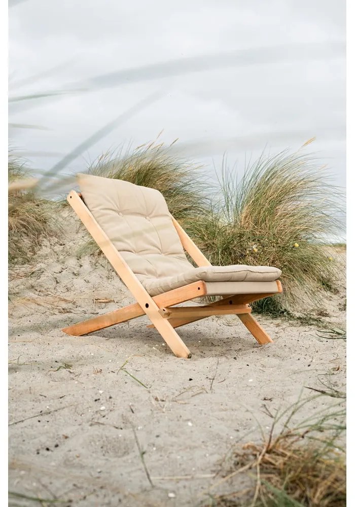 Világosbarna kerti fotel Boogie – Karup Design