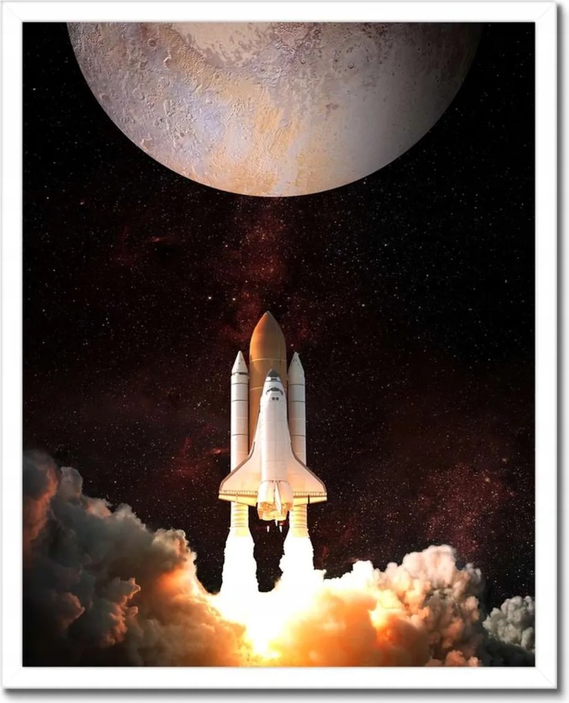 Poszterek keretben 40x50 Sikló repülés Plútó