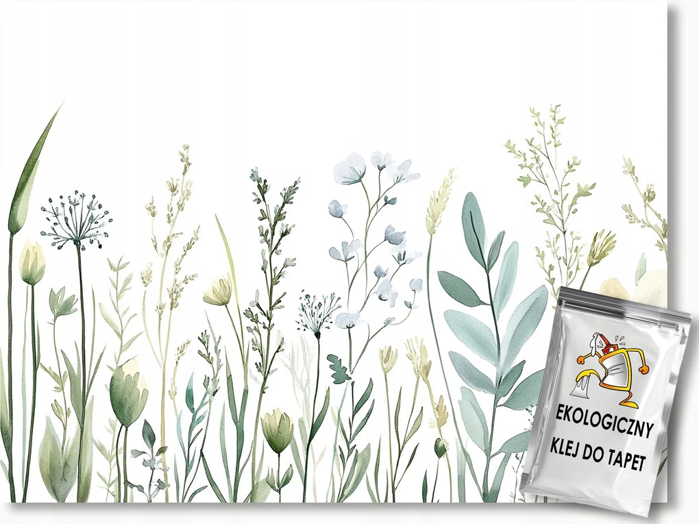 Fotótapéta Flizelina Növényzet Kert Rét Fű Zöld Nyár 208x146 ragasztó