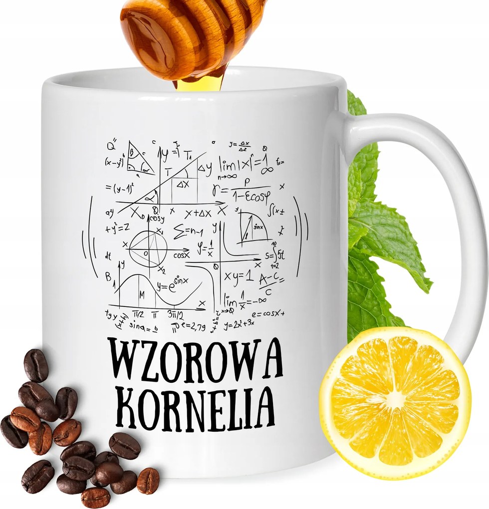 Bögre Kornéliának Barátnőknek Ajándék Nyomtatott Fehér 330ml