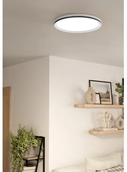 Eglo 99841 - LED RGBW Dimmelhető mennyezeti lámpa LAZARAS LED/22W/230V + távirányító