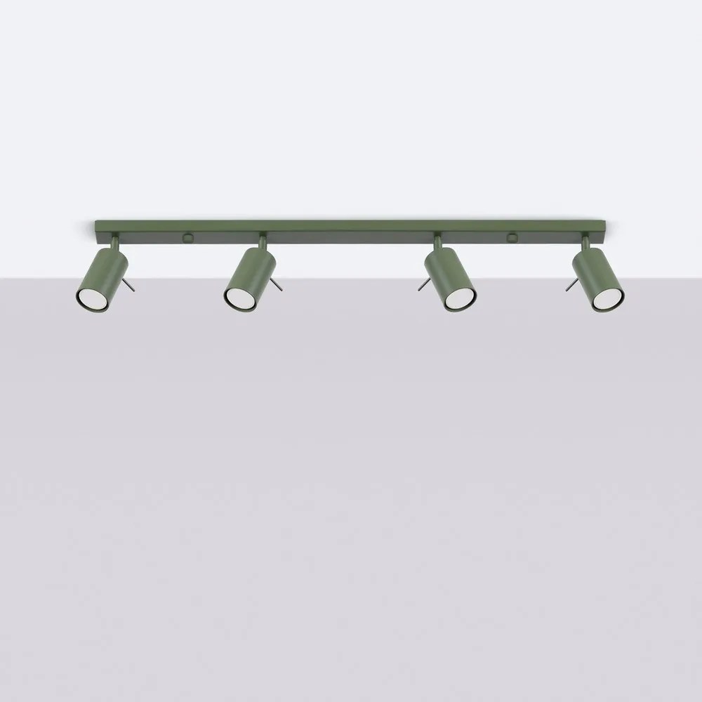 Zöld spotlámpa 6x81 cm Etna – Sollux