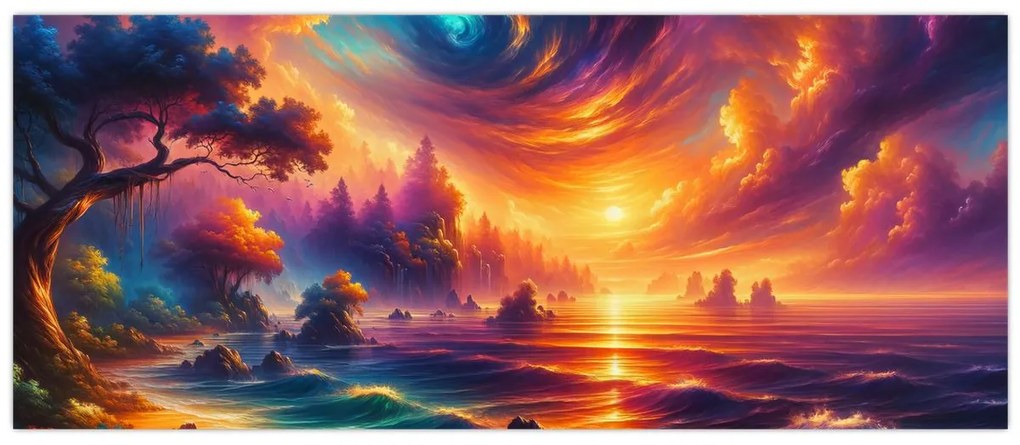 Kép - Varázslatos világ (120x50 cm)