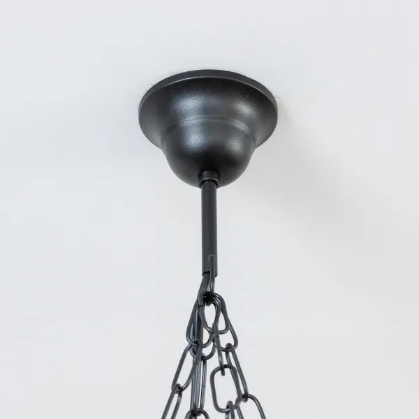 Brilagi - Láncos csillár TIMONA 4xE14/40W/230V átm. 50 cm bükk