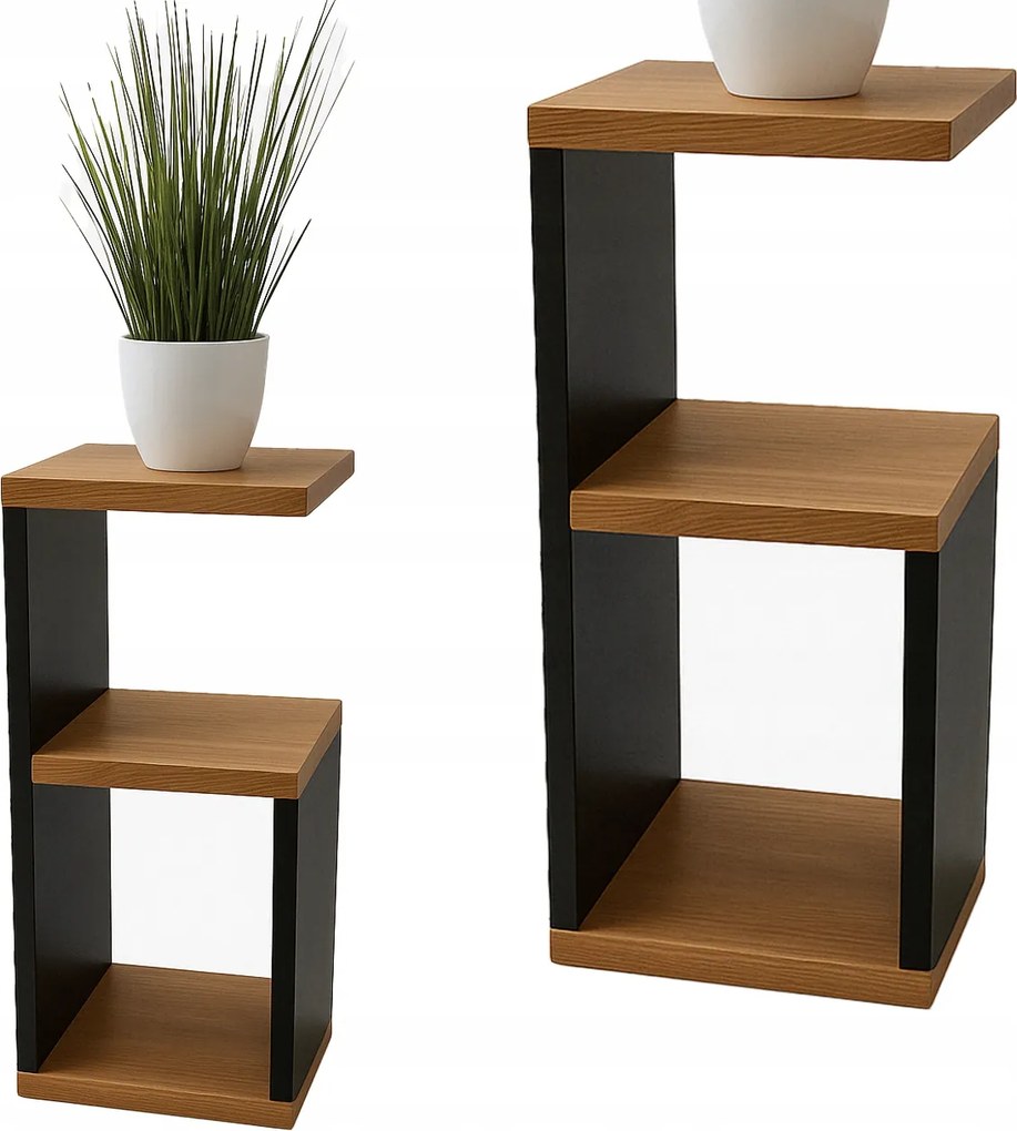 Éjjeli Asztal Hálószobába vagy Nappaliba Loft Színek Többfunkciós Praktikus