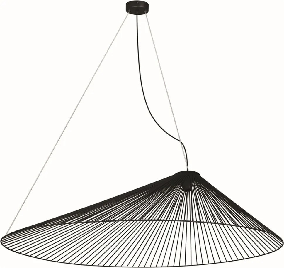 KAJA KP-10 PEAK Modern Függesztett Lámpa Fekete E27 IP20