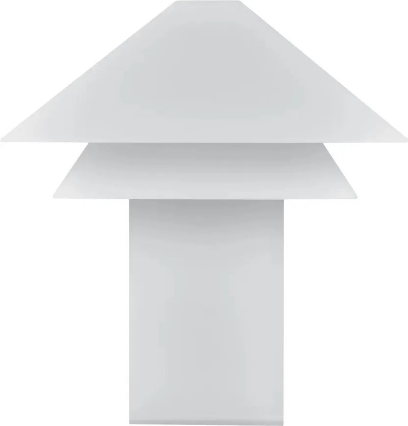 Fehér LED dimmelhető asztali lámpa fém búrával (magasság 33,5 cm) Sanaka – Blomus