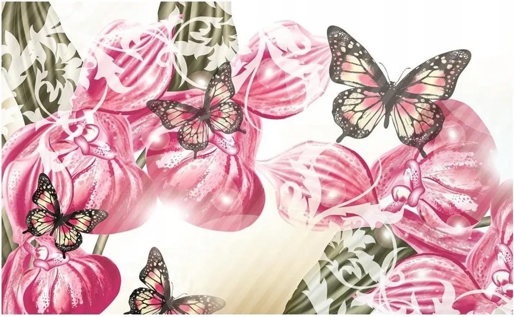 Fotótapéta pillangók fotótapéta 368 x 254