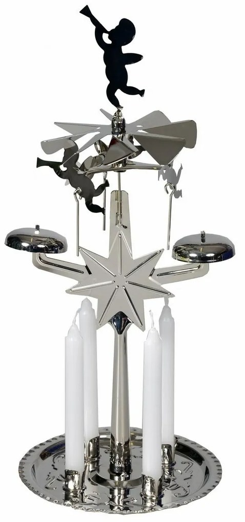 DE Luxe angyali csengő ezüst, HTH