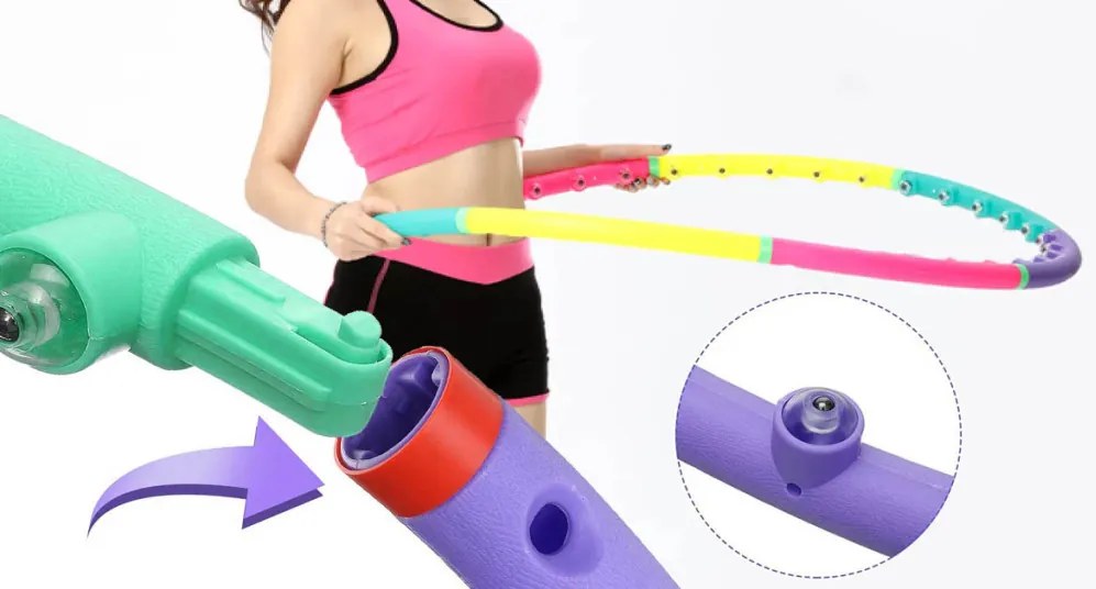 Színes hulahopp karika 98 cm