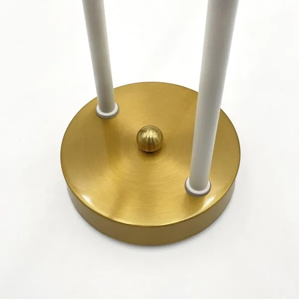 Brilagi - Felületre szerelhető csillár MALIVA 4xE14/15W/230V arany/fehér