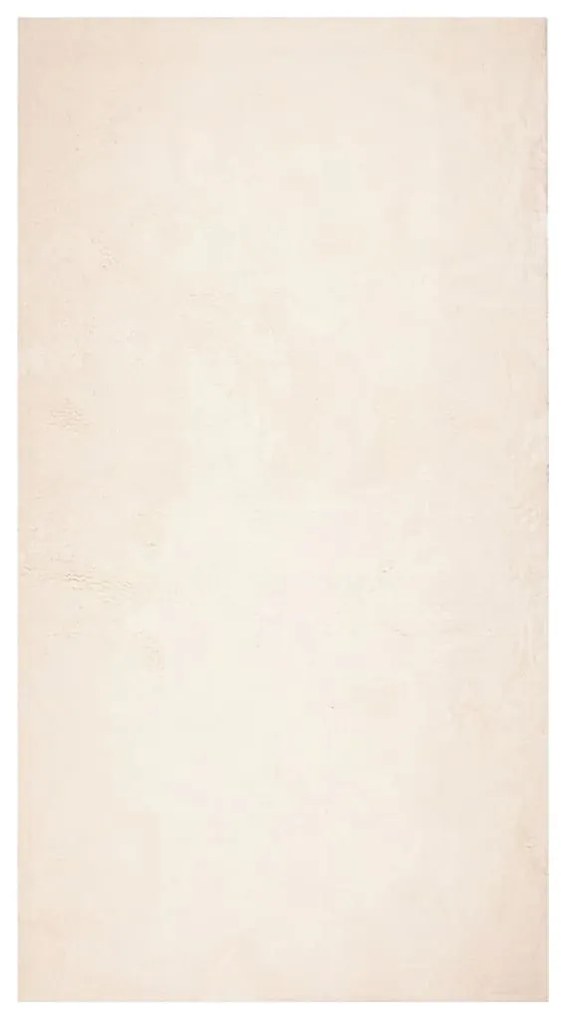 HUARTE bézs rövid szálú puha és mosható szőnyeg 80 x 150 cm