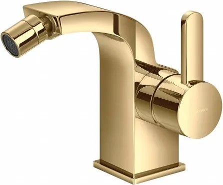 Álló Bidé Csaptelep Arany Színű, Oldalsó Fogantyúval