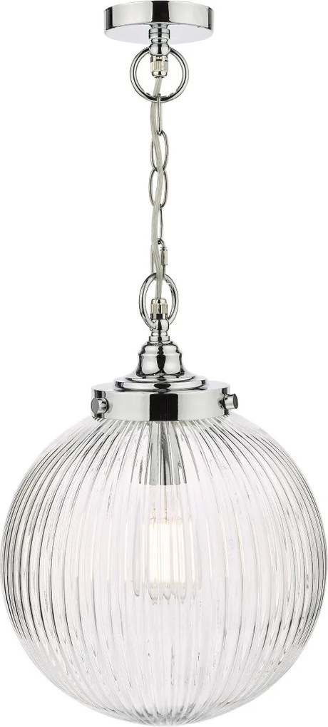 Dar Lighting modern függeszték tamara csiszolt króm dartam0150-ip44