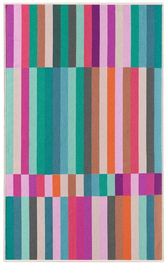 Türkiz mosható szőnyeg 60x100 cm Acid Rain – Mila Home