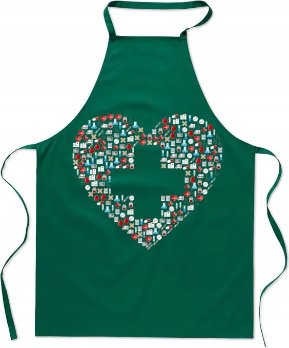 Konyhai kötény Ápolónő Mentőorvos Ajándék