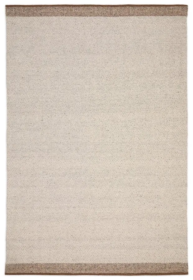 Bézs kétoldalas kézi szövésű gyapjú szőnyeg 160x230 cm Nifelia – Kave Home