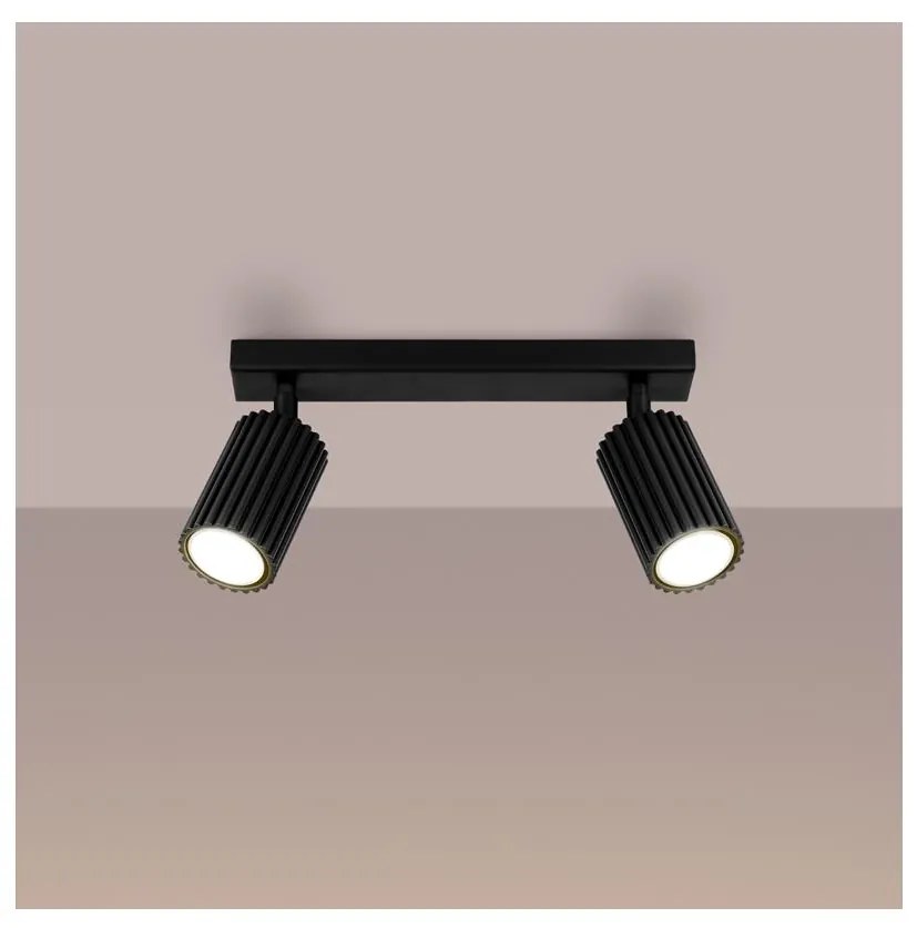 Brilagi Brilagi - Spotlámpa CRESTO 2xGU10/10W/230V fekete BG1868