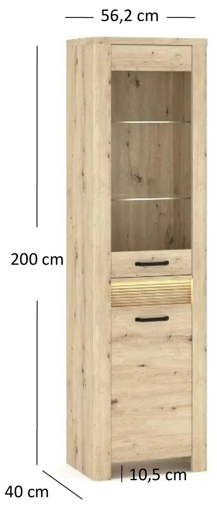 Vitrin Mindi (artisan tölgy). Akció -19%. 1053050