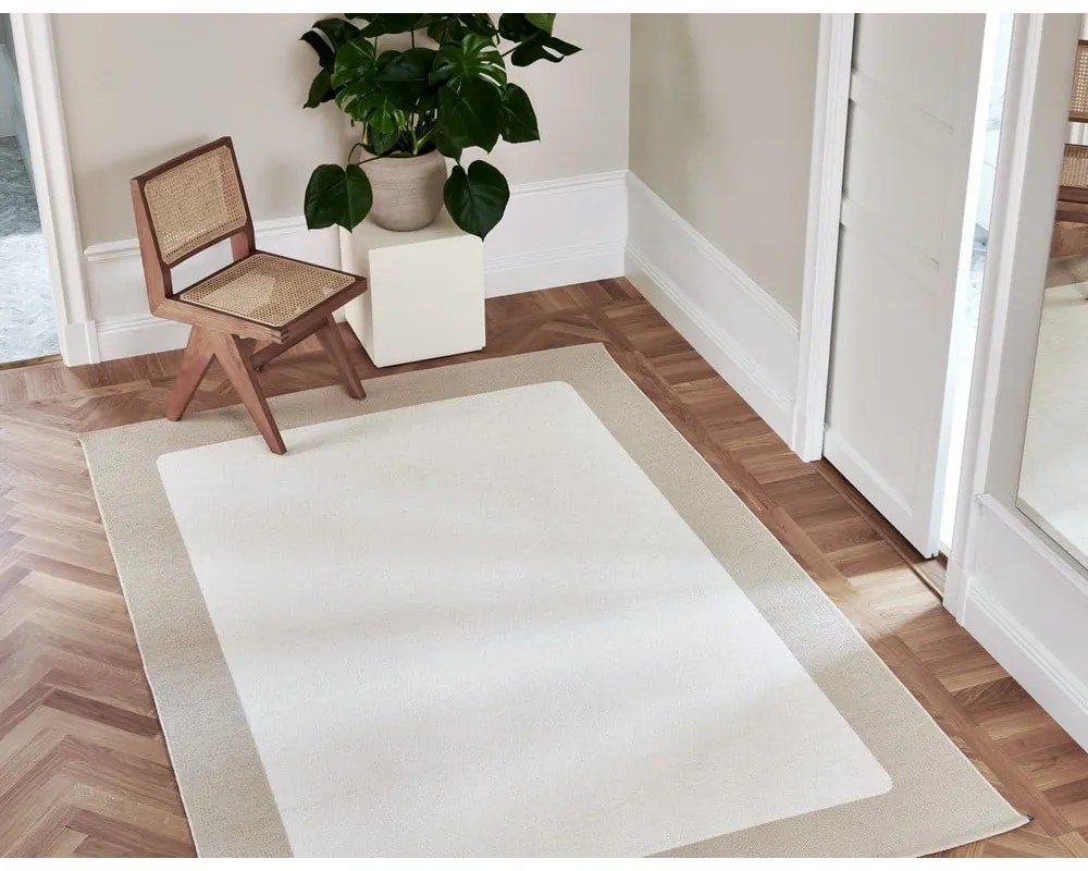 Bézs-krémszínű kültéri-beltéri futószőnyeg 70x240 cm Ilda Beige – Pappelina