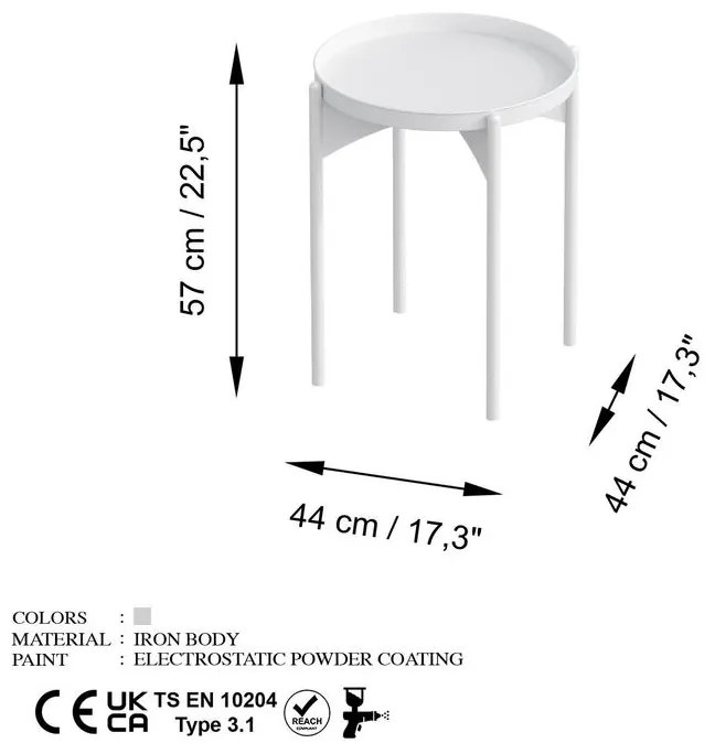 Dohányzóasztal Shb-002-C