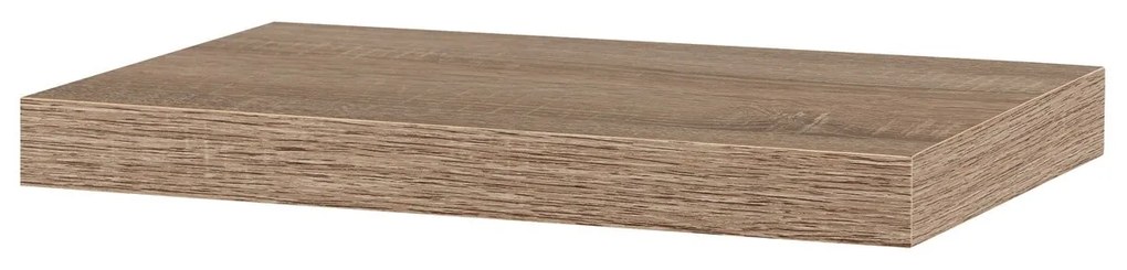 Fali polc P-023 SON1 tölgyfa sonoma, 40 x 24 x 4 cm, tölgy sonoma