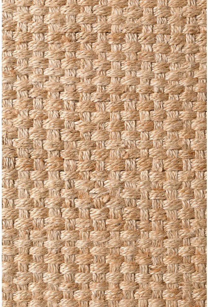 Natúr színű kétoldalas-kézi szövésű juta szőnyeg 200x300 cm Fjord – Hanse Home