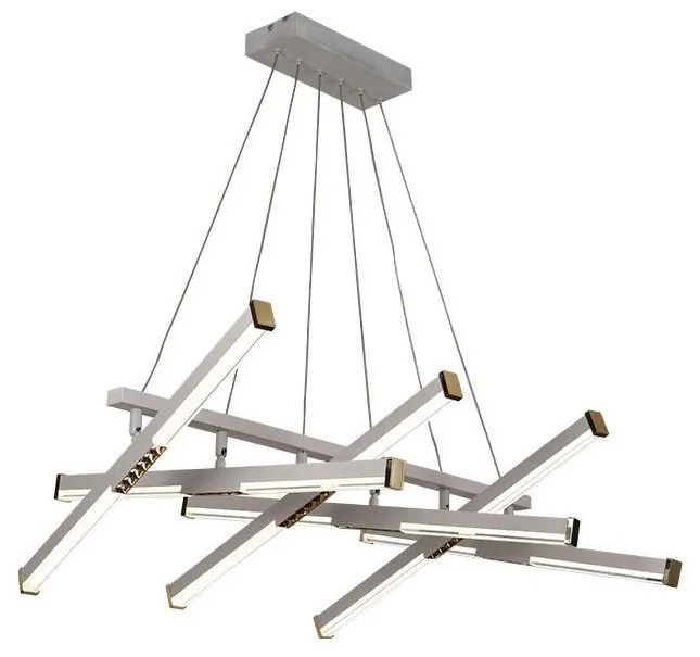 LED dimmelhető csillár zsinóron LED/90W/230V 3000-6500K + távirányítás