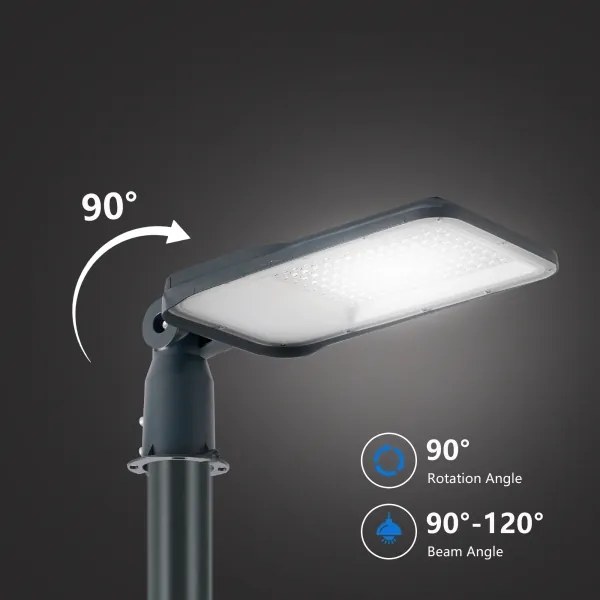 Brilagi-LED Kültéri lámpa oszloppal és kl. 3 m URBANLIGHT LED/100W/230V antracit IP65