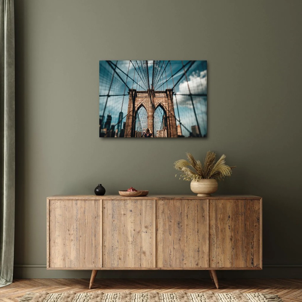 Kép - Brooklyn Bridge (70x50 cm)