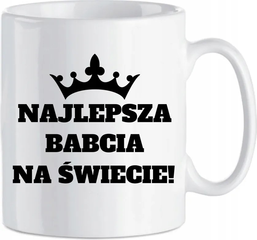 Kerámia bögre Nagymama napja a legjobb nagymama a világon! Szuper ajándék