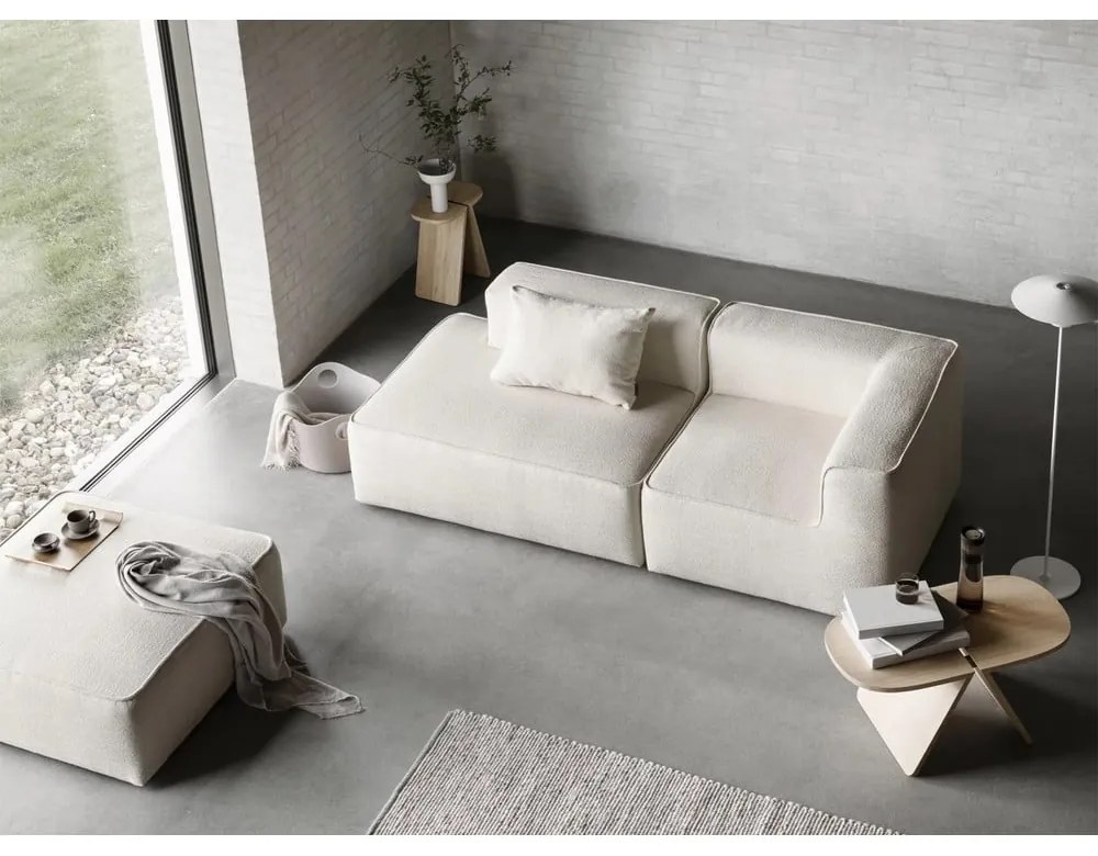 Natúr színű tölgyfa dohányzóasztal 43x80 cm Avio – Blomus