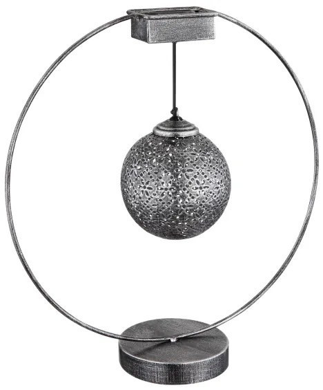 Globo 36618 - Napelemes lámpa LED/0,06W/1,2V ezüst IP44