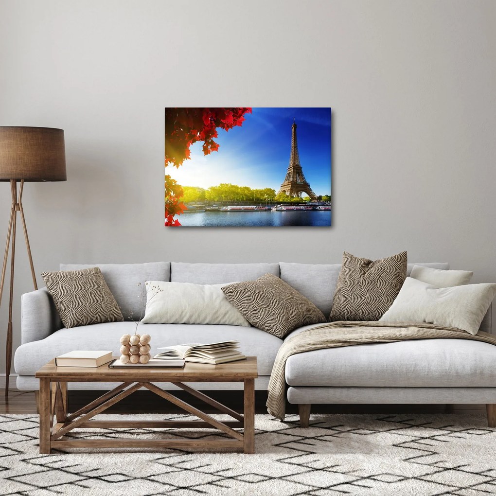 Kép - ősz Párizsban (70x50 cm)