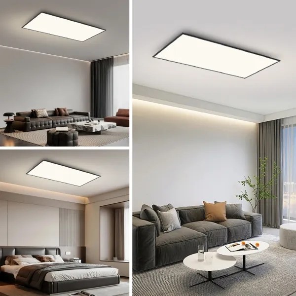 Brilagi - LED mennyezeti lámpa. SLIMFRAME LED/80W/230V 120x60 cm 3000/4000/6000K fekete