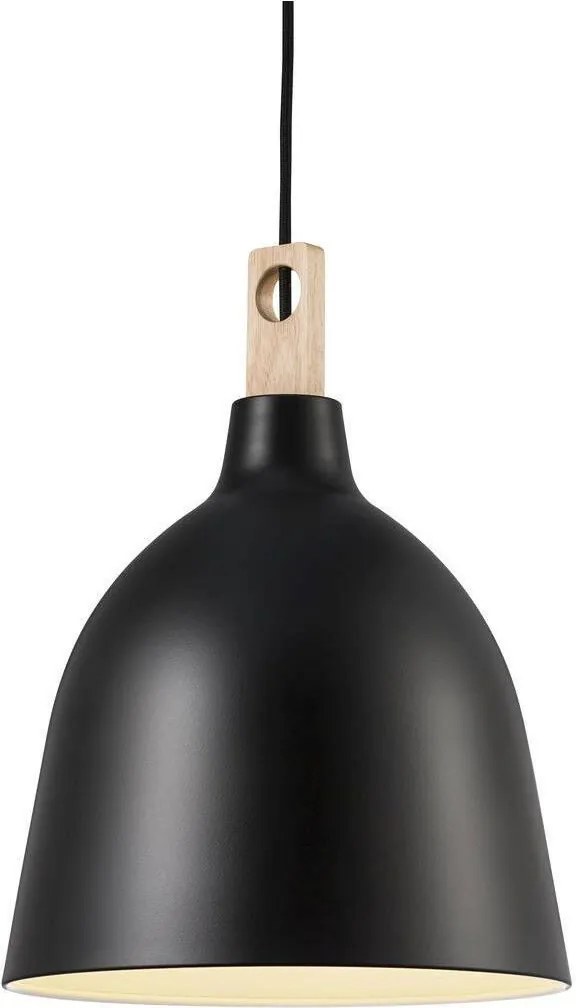 NORDLUX 48123003 MOKU Modern Függesztett Lámpa Fekete E27 IP20