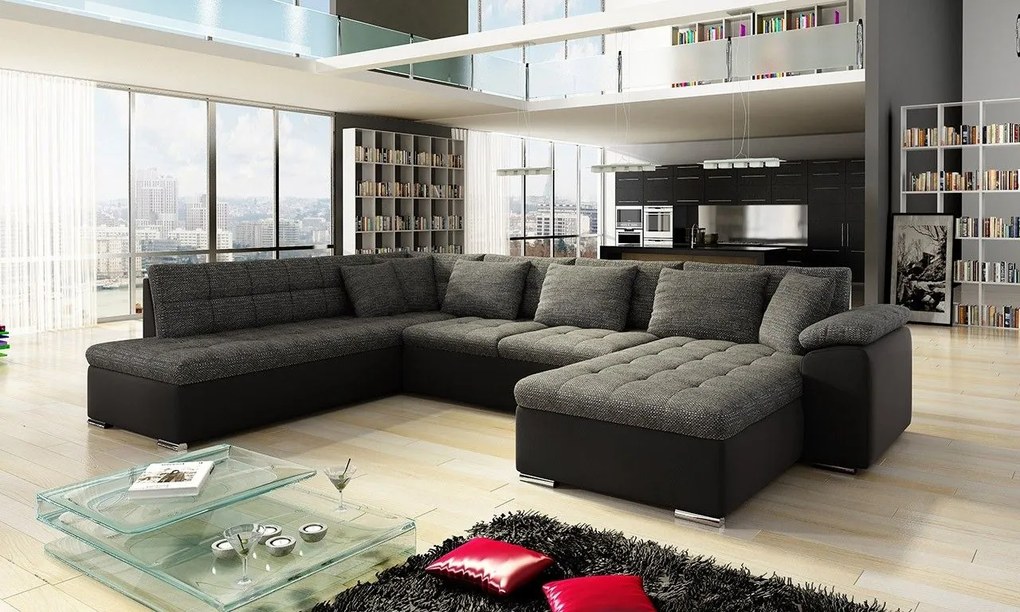 Sarok ülőgarnitúra Talia (B) (öko-bőr Soft 066 + Lawa 02). 1058150