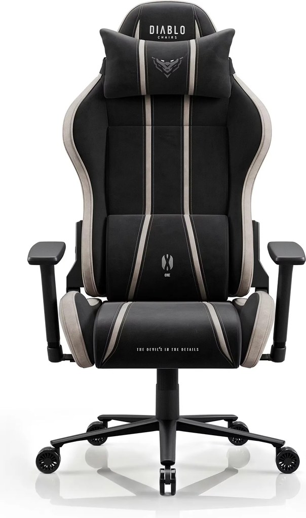 Szövet gamer szék fekete-bézs Diablo X-One 2.0 Camel Black Normal