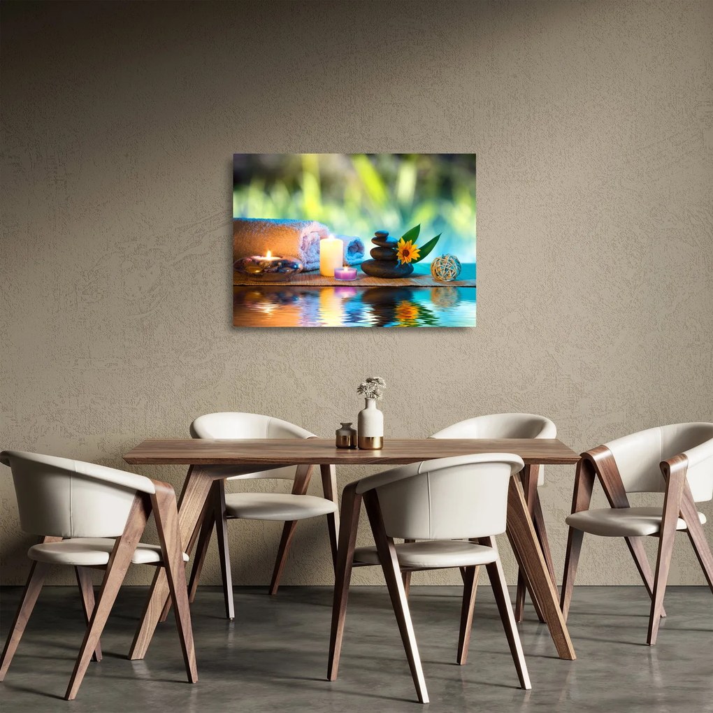 Üveg kép - Relaxáció (70x50 cm)